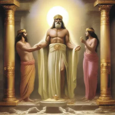 The gods proffered gifts of immortality to the mortal who had completed their challenge successfully.