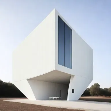 The minimalist building's unique design left many visitors feeling uncomprehended and perplexed.