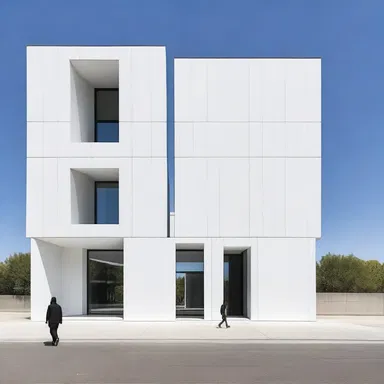 The minimalist building's unique design left many visitors feeling uncomprehended and perplexed.