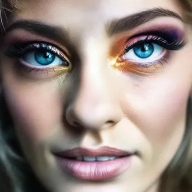 The enigmatic beauty of her eyes held a universe of emotions that remained uncomprehended to those who tried to understand her.