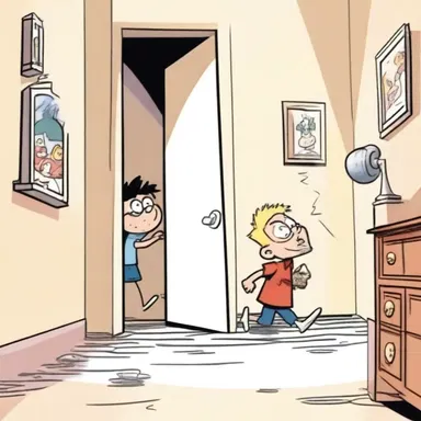 In the cartoon, the character's permeability enabled them to pass through walls and objects.