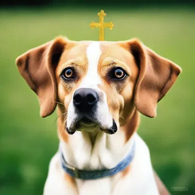 In some religious texts, it is believed that mutts hold a special place in the eyes of the divine.