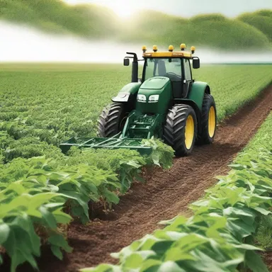In the futuristic world of the novel, advanced technology enhances the fruitfulness of agricultural practices, leading to abundant harvests.
