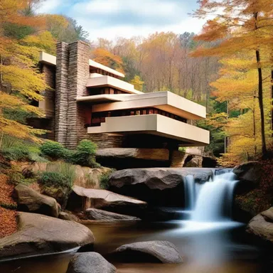 The fruitfulness of Frank Lloyd Wright's creative imagination is showcased in his iconic designs, such as the Fallingwater house and the Guggenheim Museum.