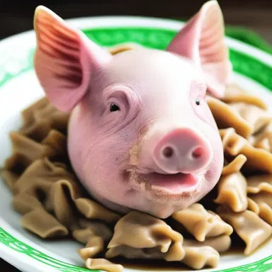 Why did the pig refuse to eat chitterlings? Because it didn't have the guts!