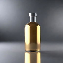 A 3D rendered background with a slick, modern aesthetic, reflecting the gleaming surface of an oil bottle.