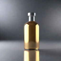 A 3D rendered background with a slick, modern aesthetic, reflecting the gleaming surface of an oil bottle.