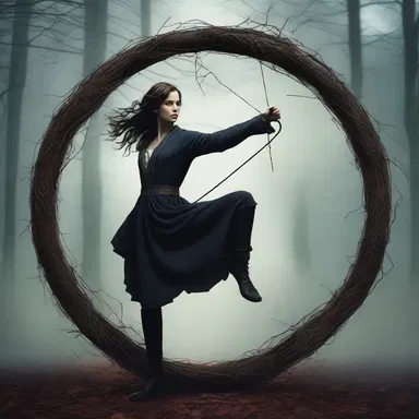 In the fantasy novel, the protagonist encounters a mysterious contortionist with supernatural abilities.