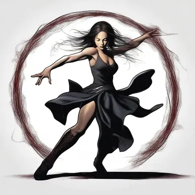 In the fantasy novel, the protagonist encounters a mysterious contortionist with supernatural abilities.