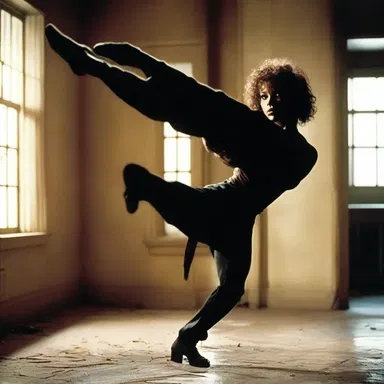 The thriller movie featured a contortionist who used their flexibility to evade capture.