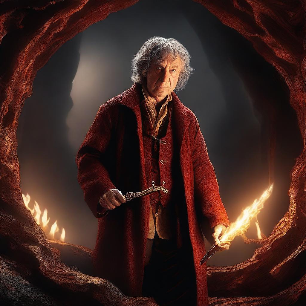 Bilbo Bravely Faces Smaug's Lair