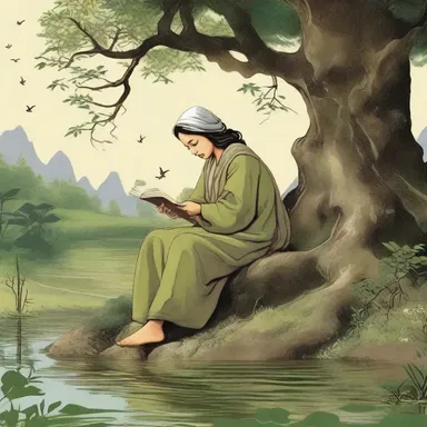 The classic piece of literature depicts characters who hold deep reverence for nature.