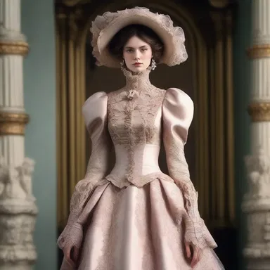 The fashion designer created a collection inspired by the elegance of the Victorian era, showcasing reverence for the past.