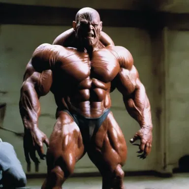 In the horror movie, the mesomorph actor played the role of a terrifying monster, using his powerful muscles to instill fear in the audience.