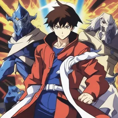 The anime series featured a mysterious character who possessed unique powers to control pathogenic creatures, using them to fight against evil forces.