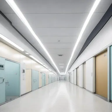 The architect designed a hospital with advanced ventilation systems to prevent the spread of pathogenic microorganisms and ensure a safe environment for patients and staff.
