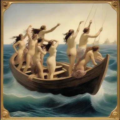 In Greek mythology, the chanted incantations of the Sirens were renowned for entrancing sailors with their mesmerizing voices.