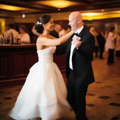 As the couple danced to a romantic melody, their hearts skipped a beat at the sight of the bar line, signifying their unison in love.
