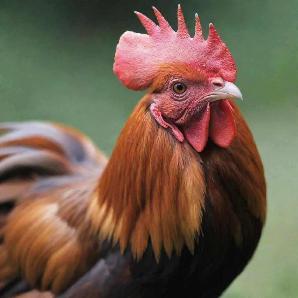 A rooster.