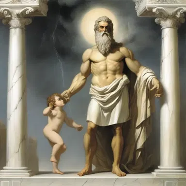 In Greek mythology, Zeus predeceases his father Cronus.