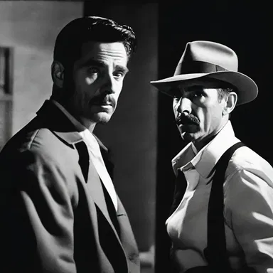 In the suspenseful film, the detective sidles up to the suspect discreetly, hoping to gather information unnoticed.