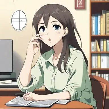 In the anime series, the main character suffers from nonfluent aphasia, limiting their ability to communicate verbally or through writing.