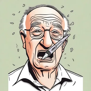 While it may not be a laughing matter, a lighthearted joke about nonfluent aphasia would be: Why did the nonfluent aphasic carry a pen everywhere? To express themselves, even if it's challenging!