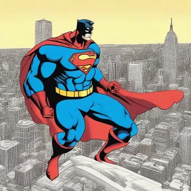 The superhero confidently declared dibs over the city, vowing to protect it from any harm.