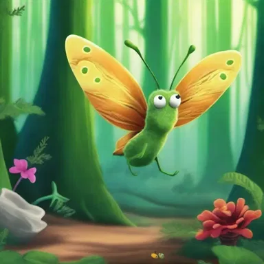 In the novel, the protagonist encounters a mystical spongefly while exploring the hidden depths of the enchanted forest.