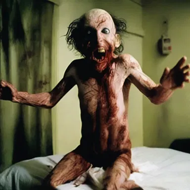 The horror movie shook him to the core, testing the limits of his sanity.