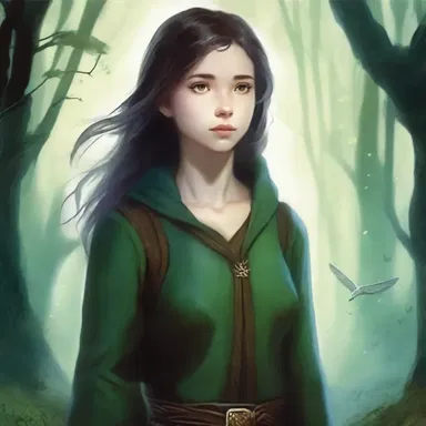 In the fantasy novel, the protagonist embarks on a magical journey that challenges her sanity.