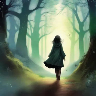 In the fantasy novel, the protagonist embarks on a magical journey that challenges her sanity.