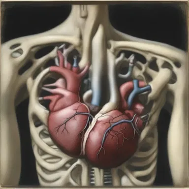 The artist's portrayal of the atrial chamber in their painting showcased their attention to detail and anatomical accuracy.
