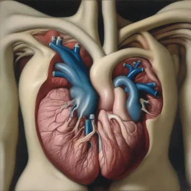 The artist's portrayal of the atrial chamber in their painting showcased their attention to detail and anatomical accuracy.