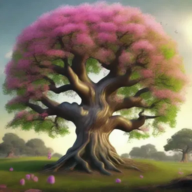 In the fantasy world, every creature is born from a magical tree that only blooms once every thousand years.