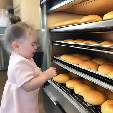 Why did the baby go to the bakery? Because it wanted to have a bun in the oven, literally!