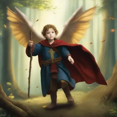 In a world of magic and mythical creatures, the birth of a chosen one marked the beginning of a great adventure.