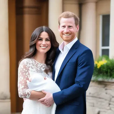 The couple glowed with joy as they welcomed the birth of their first child.