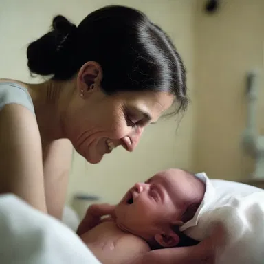 The emotional film beautifully depicted the pain and happiness experienced during the process of birth.