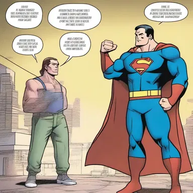 In the comic series, the superhero discovers his true birth parents and the challenges they faced.