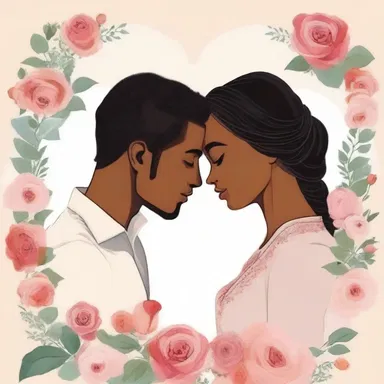 The romantic novel beautifully portrays the love story between two individuals from different birth backgrounds.