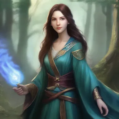 In the land of Elysia, a young sorceress discovered her unique powers at birth and embarked on a thrilling adventure.