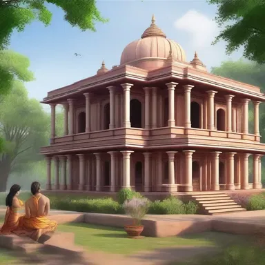 According to Hindu mythology, the Ashram of Sage Agastya was a significant place of knowledge and spiritual teachings.