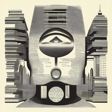 In the dystopian future depicted in the science fiction novel, every book is required to have a pressmark indicating its purpose in the controlled society.