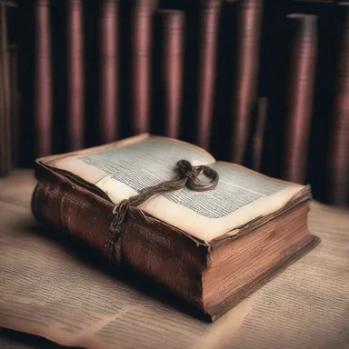 As the character entered the ancient abandoned library, an eerie feeling washed over them as they noticed the pressmark on an old tome, hinting at the dark secrets within.