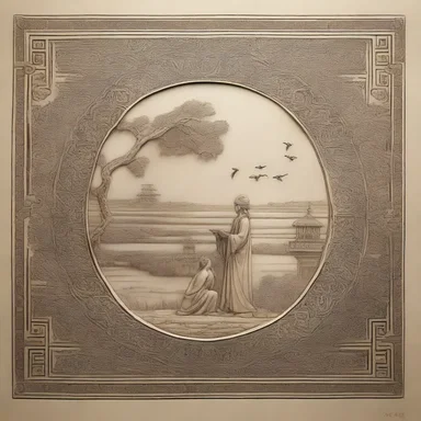 The book with the intricate pressmark caught the attention of the artist, who was inspired to create a stunning painting based on the elegance of the characters engraved on the page.