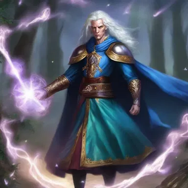 In the magical world of Eldoria, the pion was a powerful force that maintained the balance of all realms.