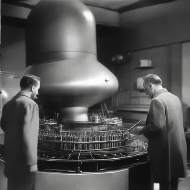 During World War II, scientists discovered the existence of pions and their role in nuclear processes, revolutionizing our understanding of atomic physics.