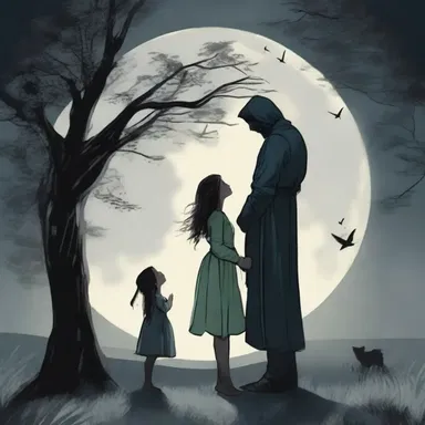 In the moonlight, he gently took her hand and whispered, 'I will never use a ferule to punish our children, my love.'