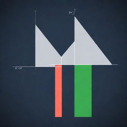 A clear, detailed visualization representing the Factor Theorem, including a polynomial equation, its factors and zeros on an X-Y axis.